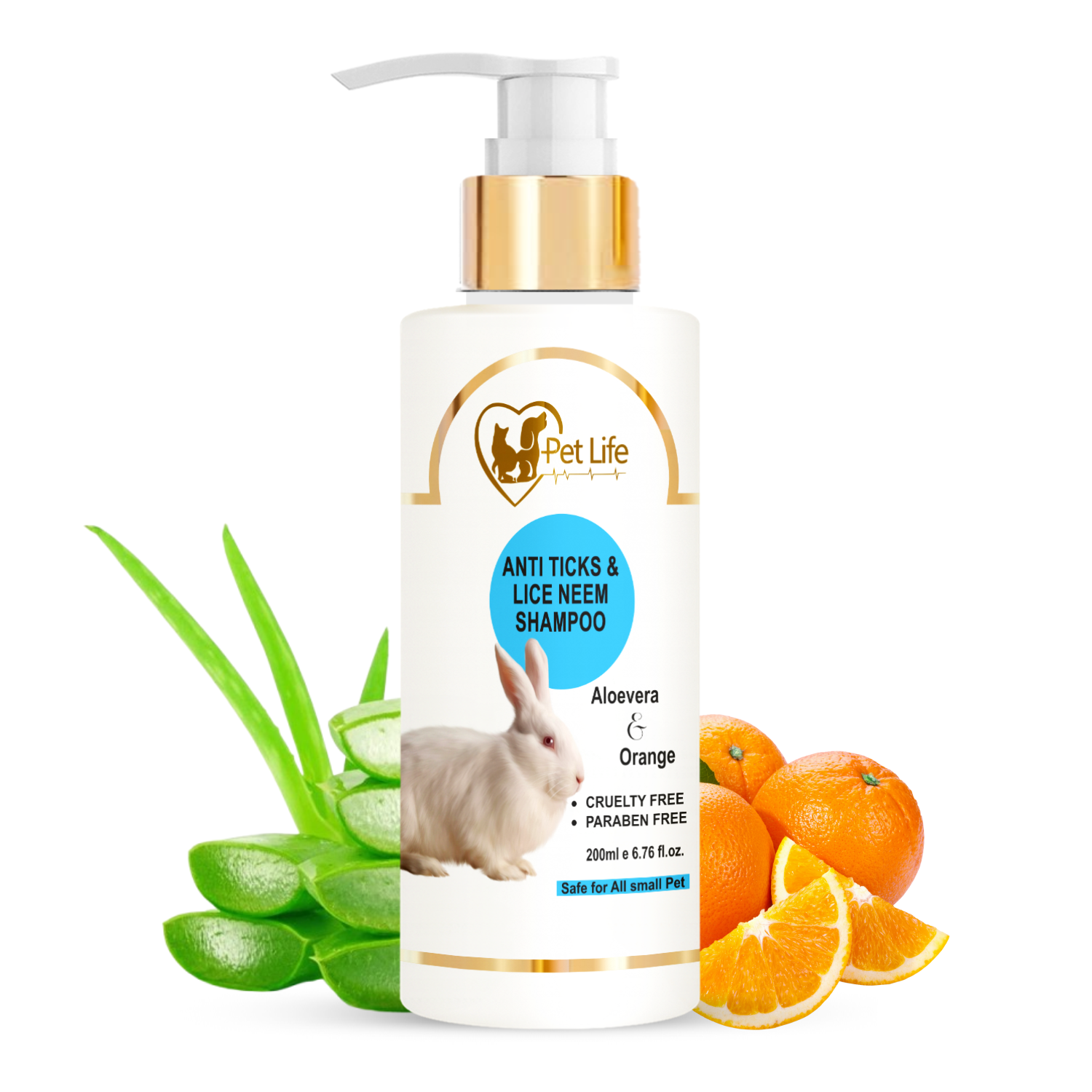 Pet Life Anti Ticks & Lice Neem Shampoo For Small Pet - Image 3