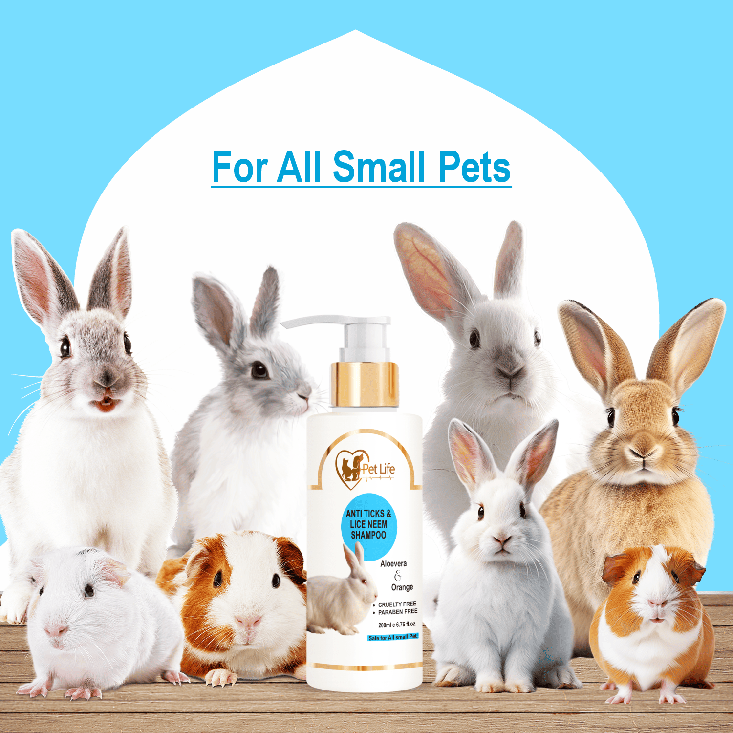Pet Life Anti Ticks & Lice Neem Shampoo For Small Pet - Image 5