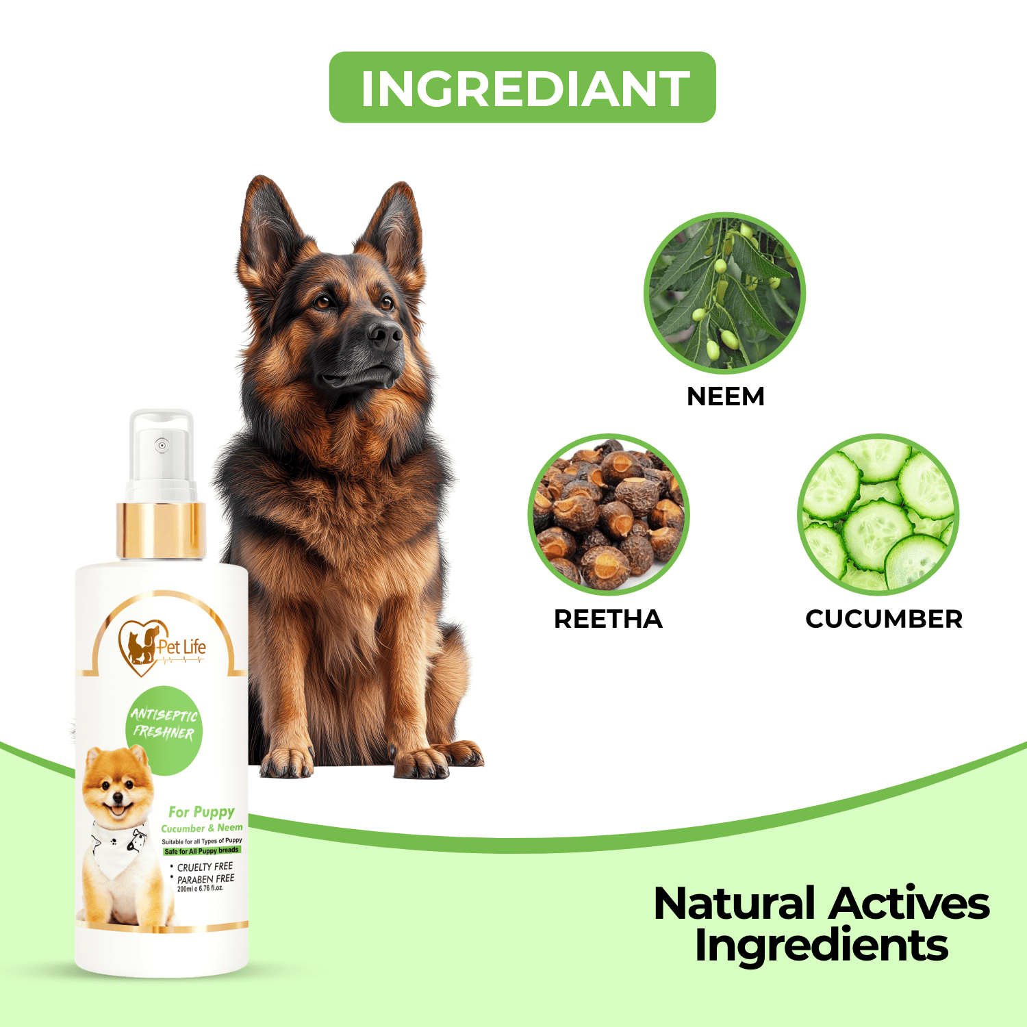 Pet Life Antiseptic Freshener for Puppy - Image 5