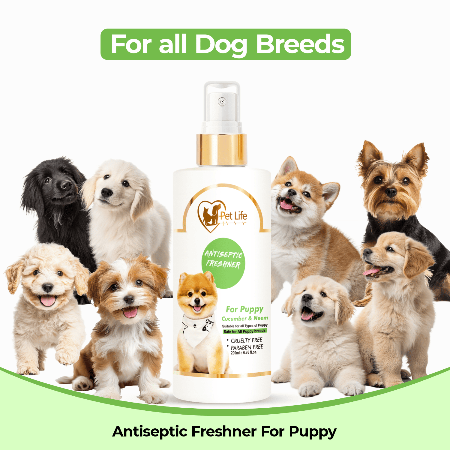 Pet Life Antiseptic Freshener for Puppy - Image 8