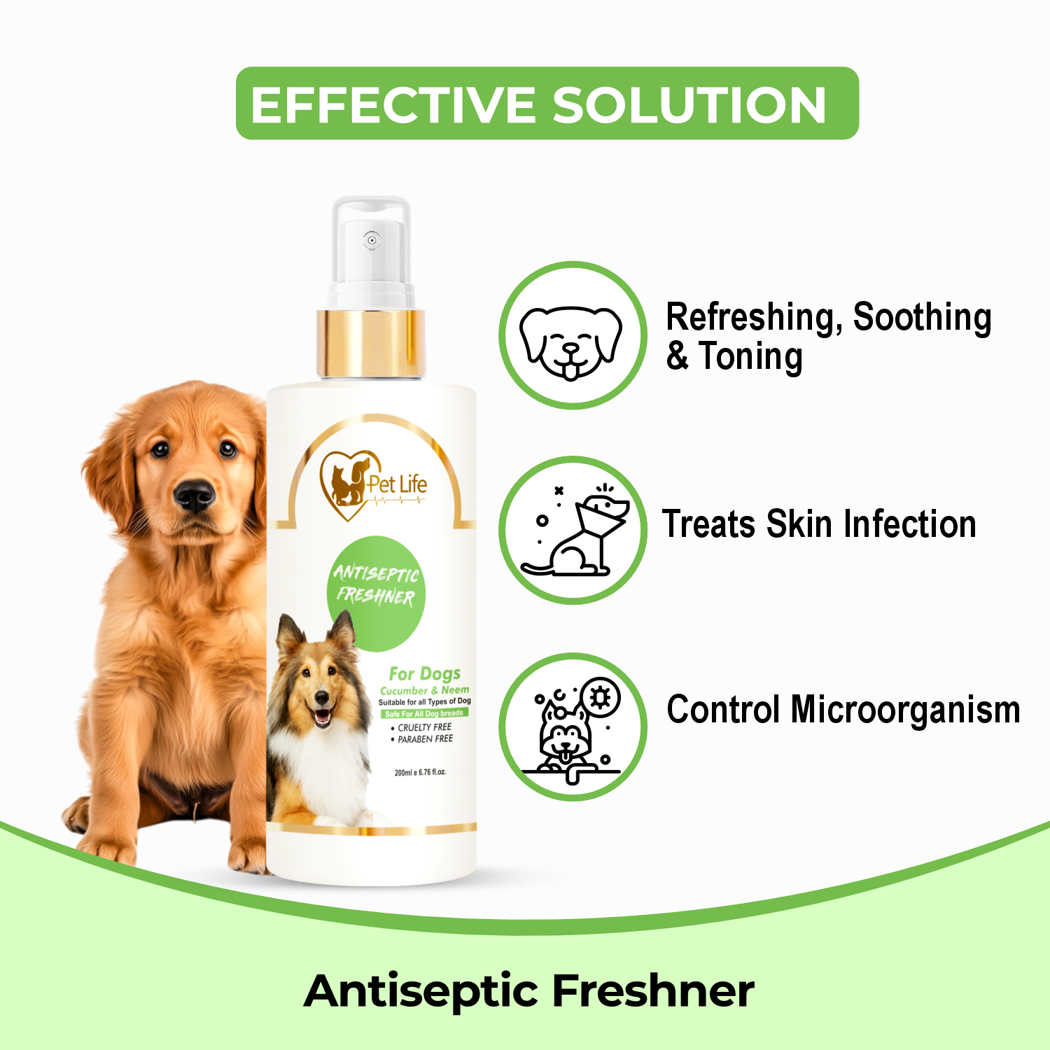 Pet Life Antiseptic Freshener for Puppy - Image 9