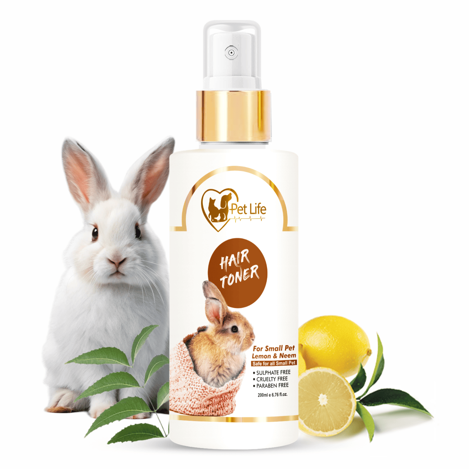 Pet Life Hair Toner For Small Pet