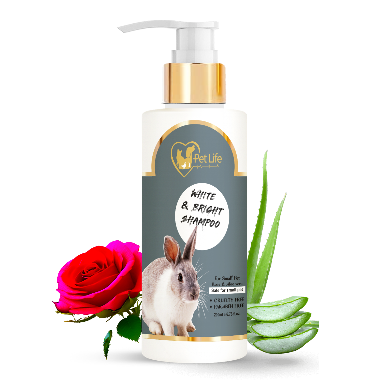 Pet Life White And Bright Shampoo For Small Pet - Image 3