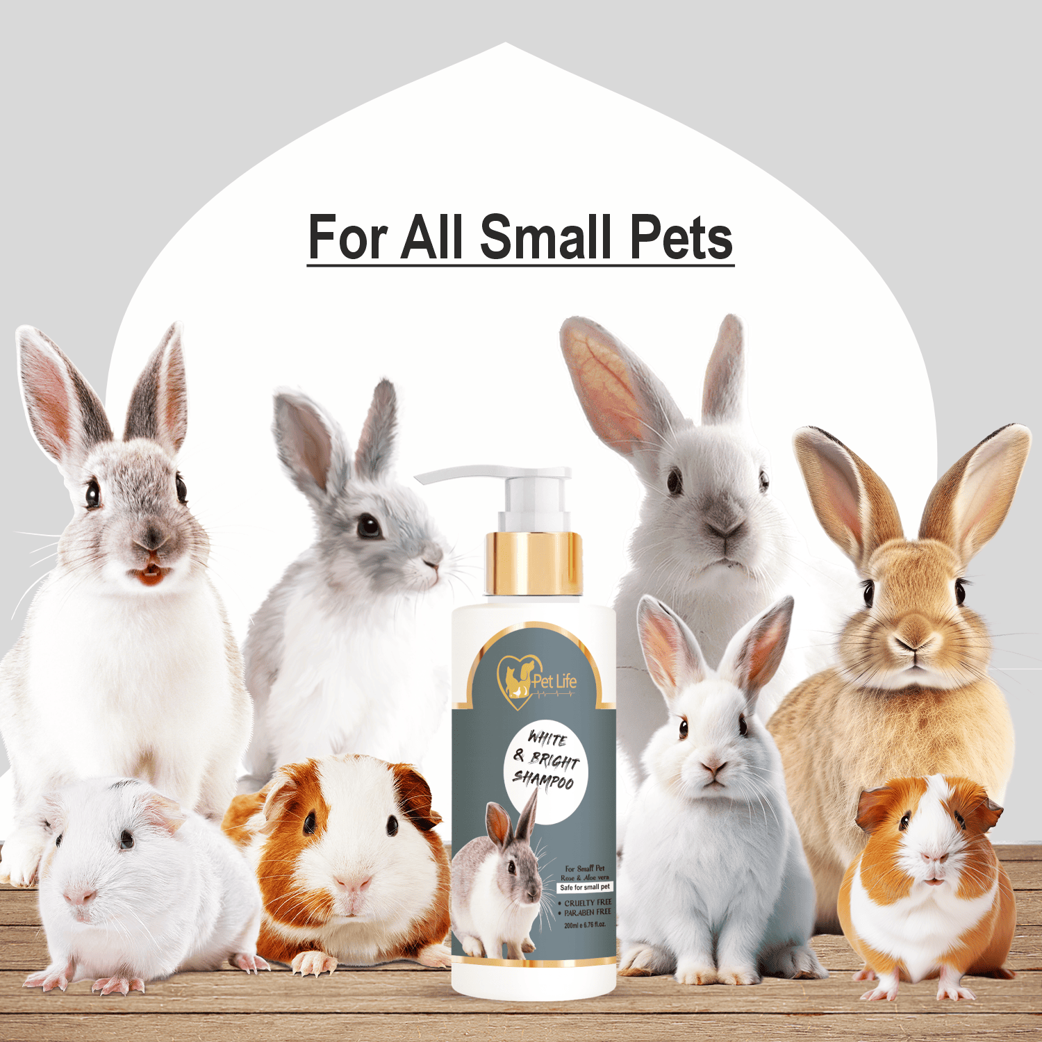 Pet Life White And Bright Shampoo For Small Pet - Image 5