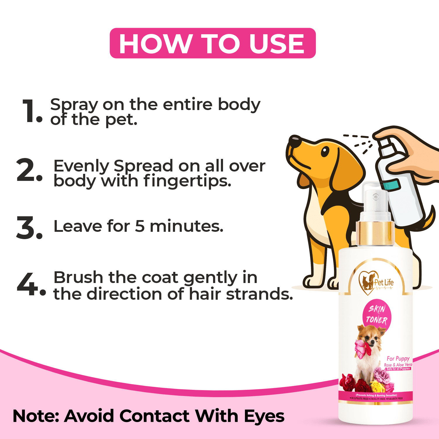 Pet Life Skin Toner For Puppy - Image 9